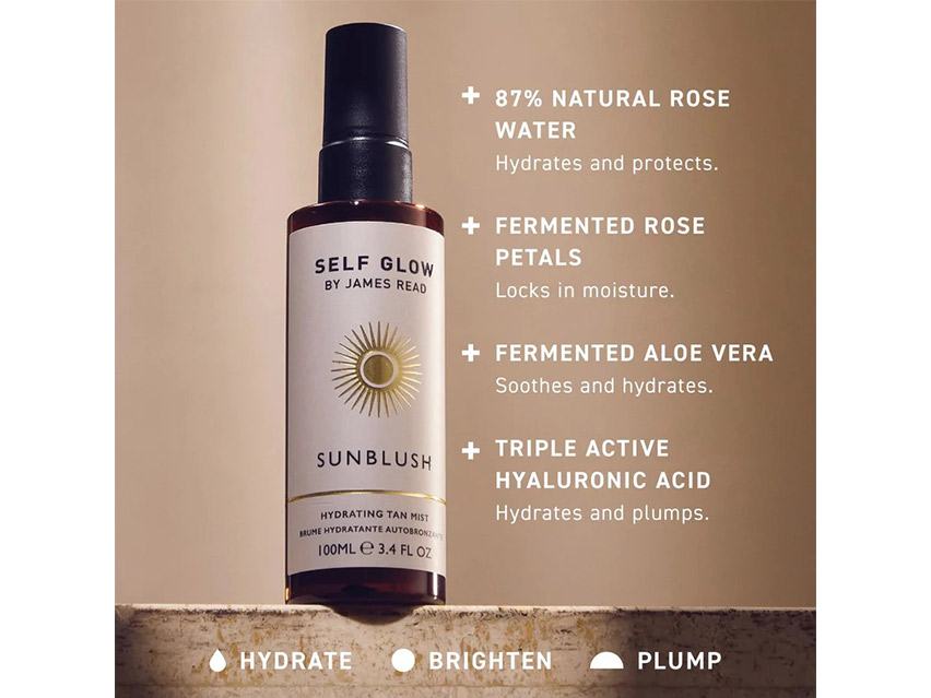 Self Glow by James Read Sunblush Hydrating Tan Mist