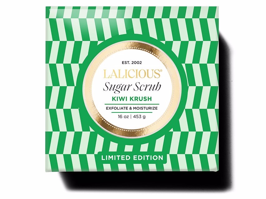 LALICIOUS Extraordinary Whipped Sugar Scrub - 16 oz - Kiwi Krush (Limited Edition)