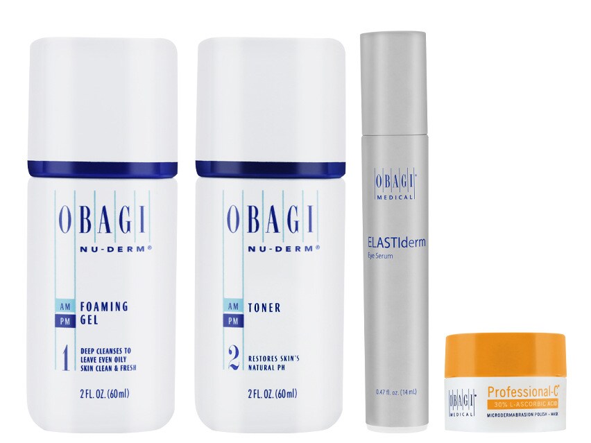 Obagi ELASTIderm Eye Serum Kit Limited Edition shown without the bag. Shop Obagi at LovelySkin to receive free shipping, samples and exclusive offers.