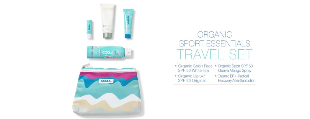 COOLA Sport Essentials Travel Kit