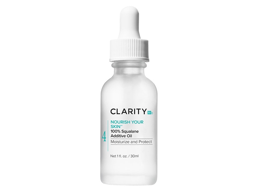 ClarityRx Nourish Your Skin 100% Squalane Additive Oil