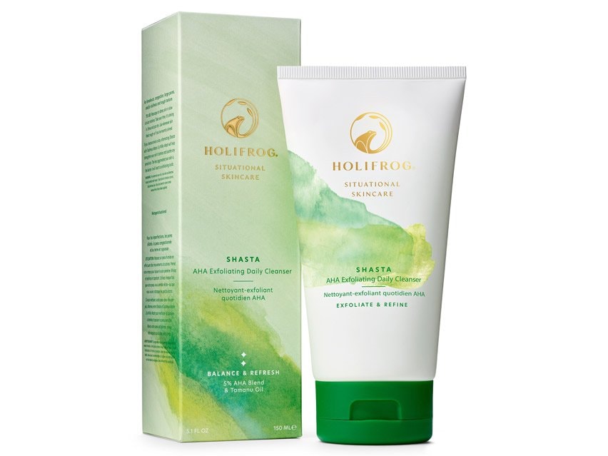 HoliFrog Shasta Exfoliating AHA Acid Face Wash
