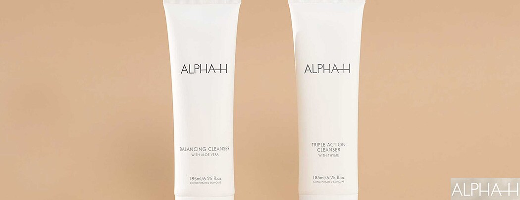 Alpha H | Balancing Cleanser and Triple Action Cleanser