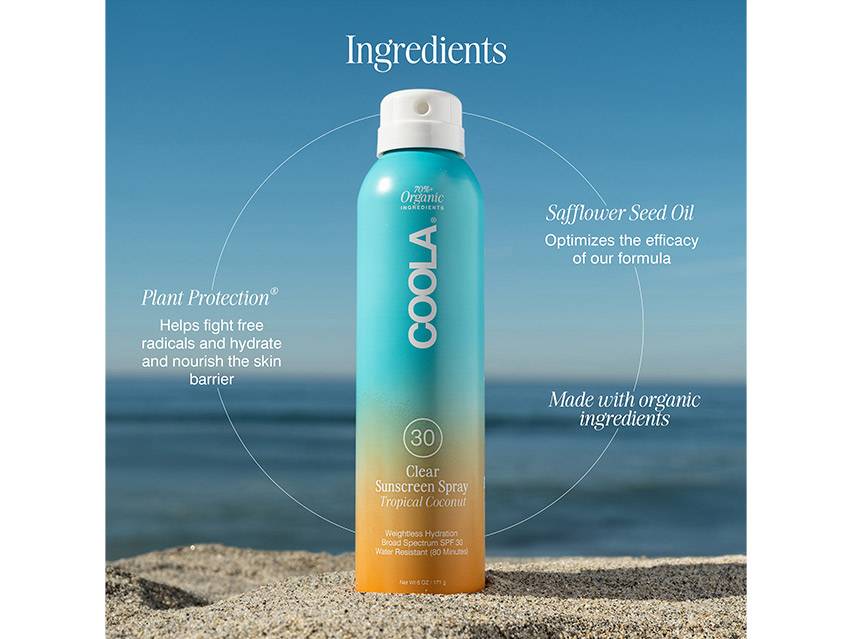 COOLA Clear Sunscreen Spray SPF 30