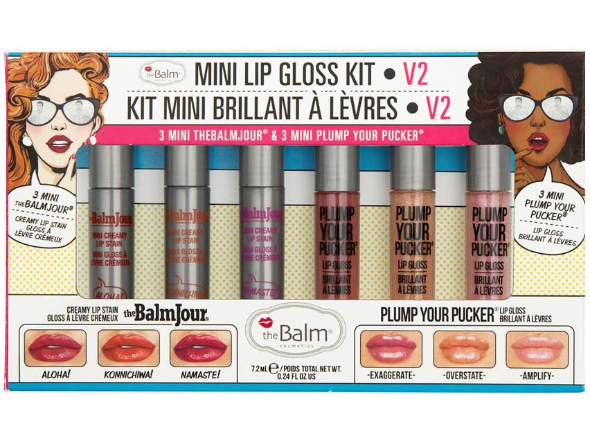 theBalm Mini Lip Gloss Kit - Volume 2