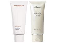 SkinMedica AHA/BHA Exfoliating Cleanser & Cream Duo