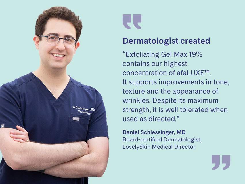 LovelySkin LUXE Exfoliating Gel Max 19%