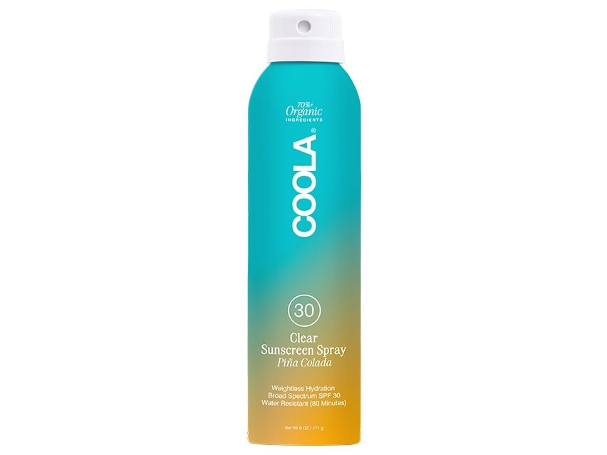 COOLA Organic Classic Body Sunscreen Spray SPF 30 - Pina Colada