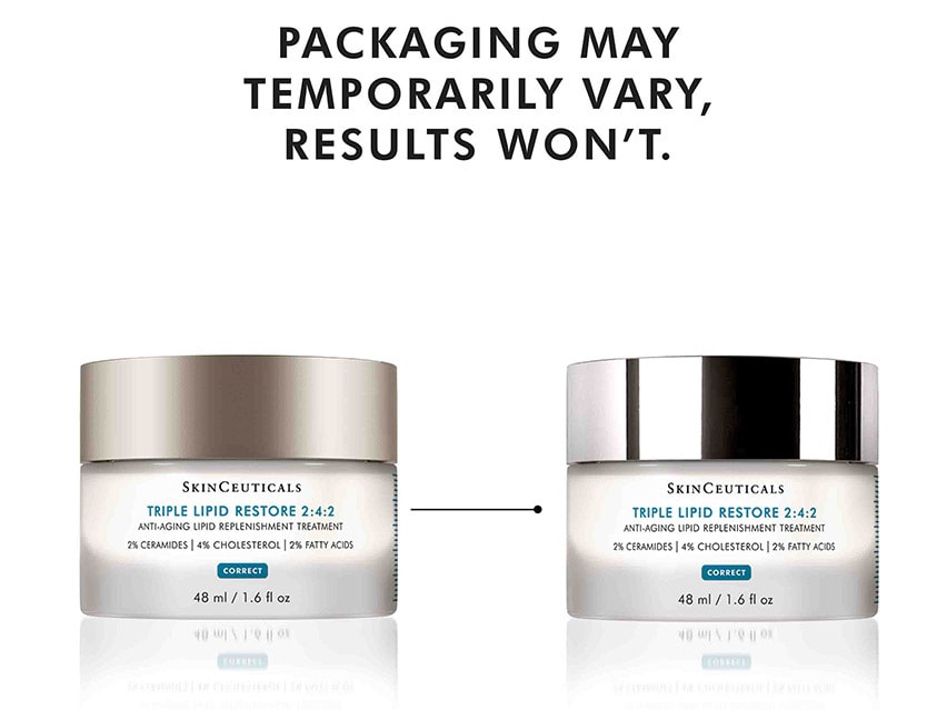 SkinCeuticals Triple Lipid Restore 2:4:2 Anti-Aging Cream different packaging options