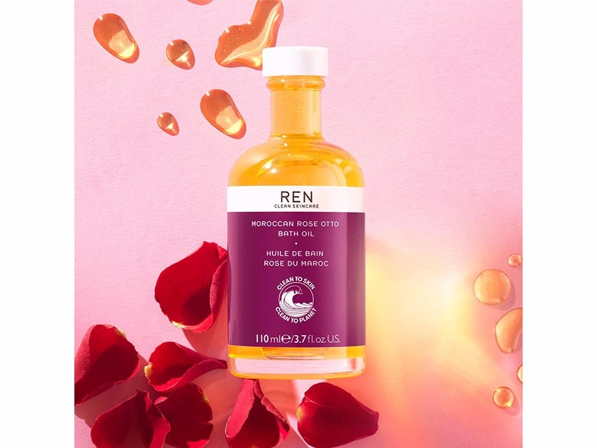 REN Clean Skincare Moroccan Rose Otto Bath Oil