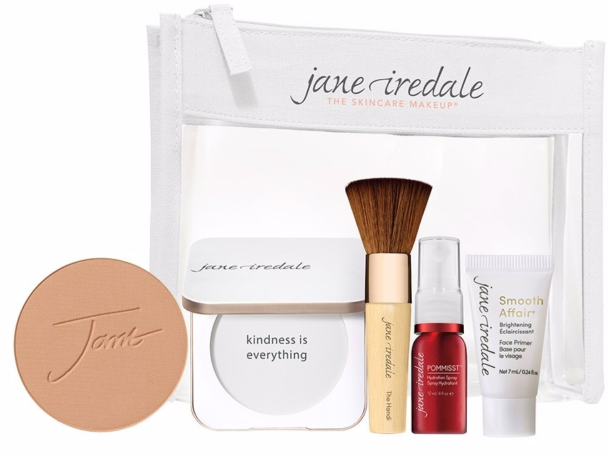 jane iredale Skincare Makeup Discovery System & Refill Set - Teakwood