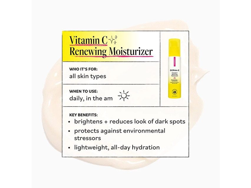 derma e Vitamin C Renewing Moisturizer
