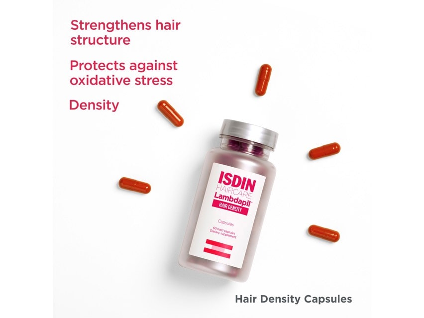 ISDIN Lambdapil Hair Density Daily Hair Supplement for Thinning Hair - 3 Pack