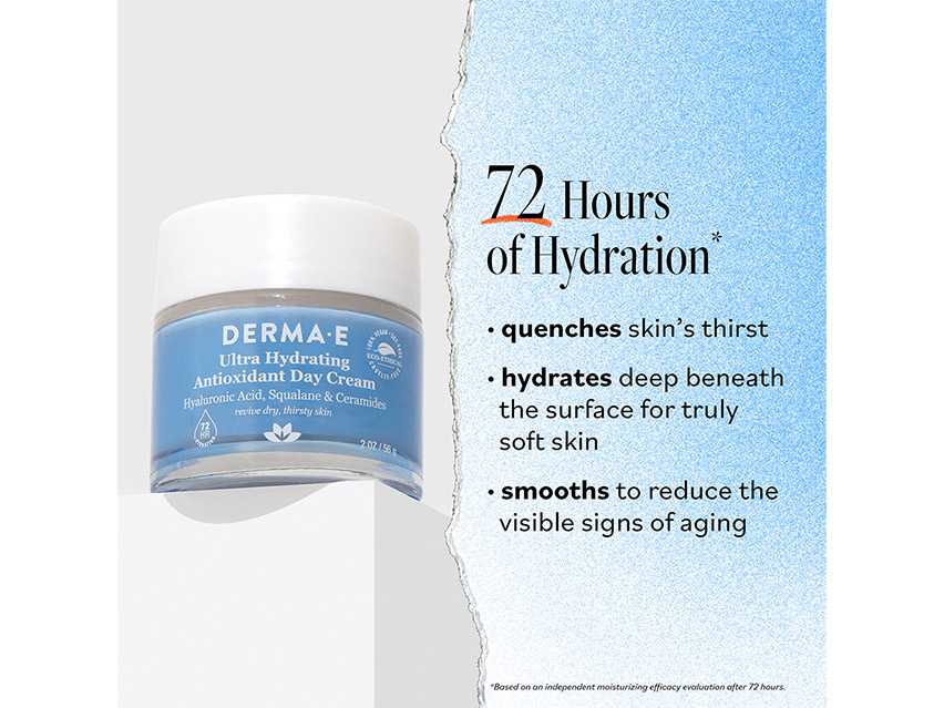 derma e Ultra Hydrating Antioxidant Day Cream