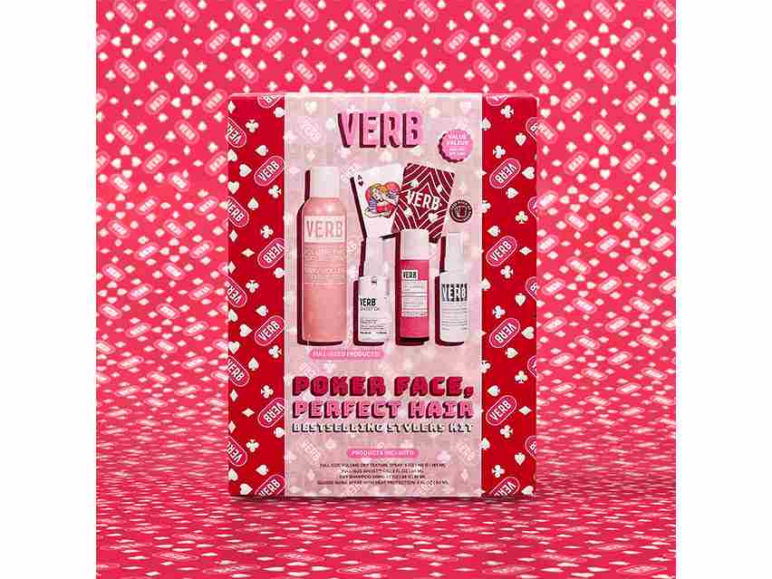 Verb Poker Face, Perfect Hair Bestselling Stylers Kit - Limited Edition
