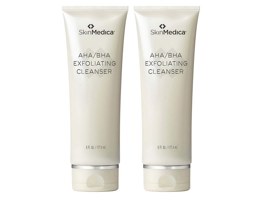 SkinMedica AHA/BHA Exfoliating Cleanser Duo