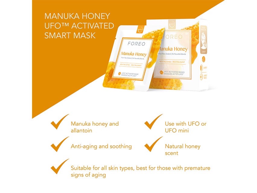 FOREO UFO Activated Mask - Manuka Honey