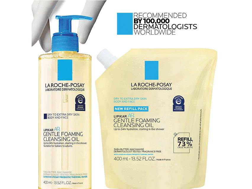 La Roche-Posay Lipikar AP+ Gentle Foaming Cleansing Oil