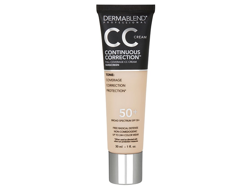 Dermablend Continuous Correction Tone-Evening CC Cream Foundation SPF 50+ - 15N Fair 2