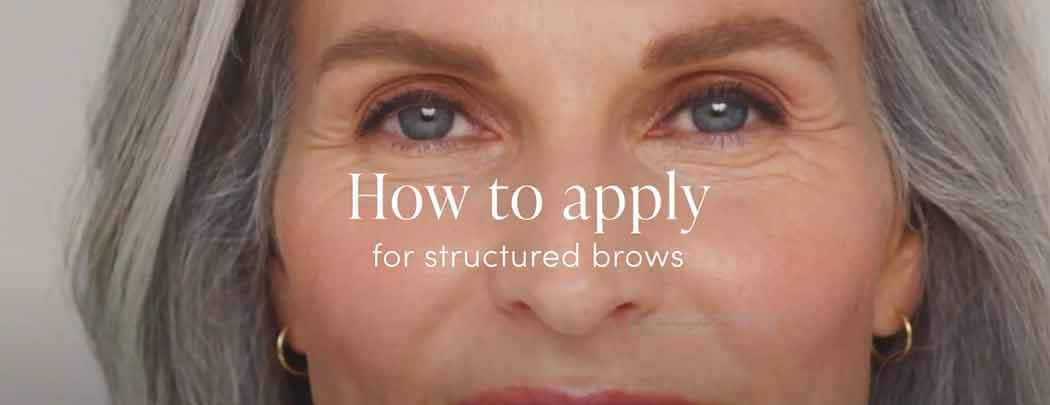 How to apply for structured brows | jane iredale PureBrow Shaping Pencil