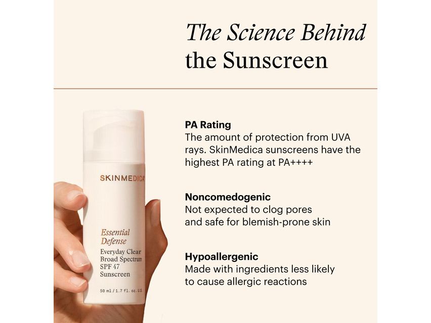 SkinMedica Essential Defense Everyday Clear Broad Spectrum SPF 47