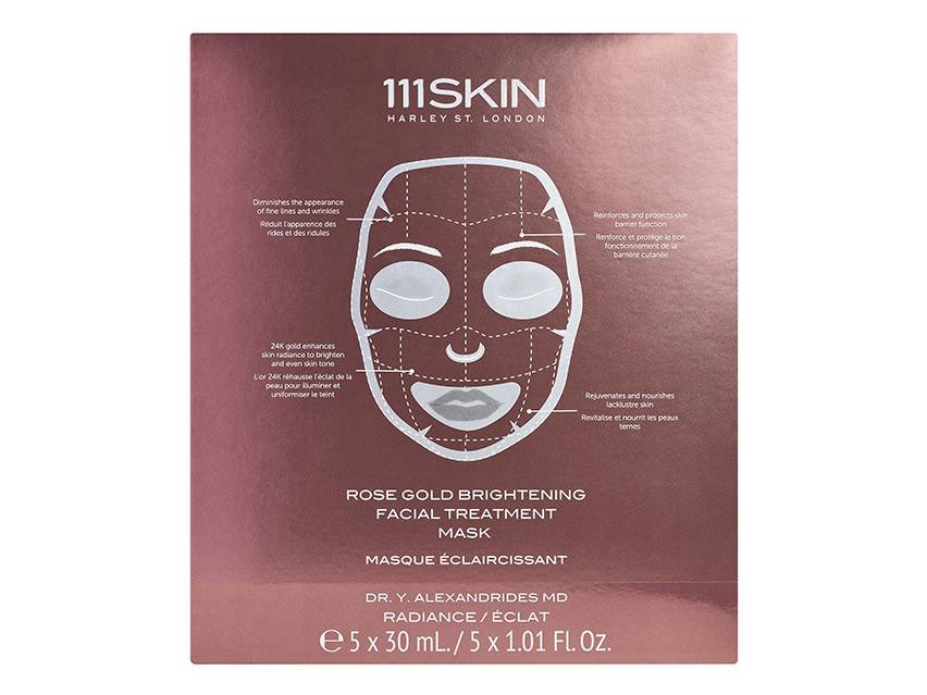 111SKIN Rose Gold Brightening Facial Treatment Mask