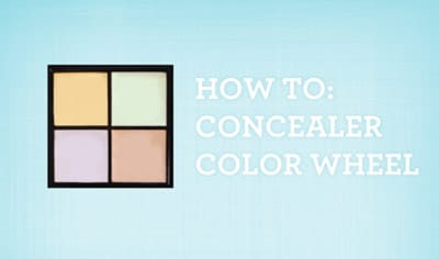 How to Use a Color Concealer Palette