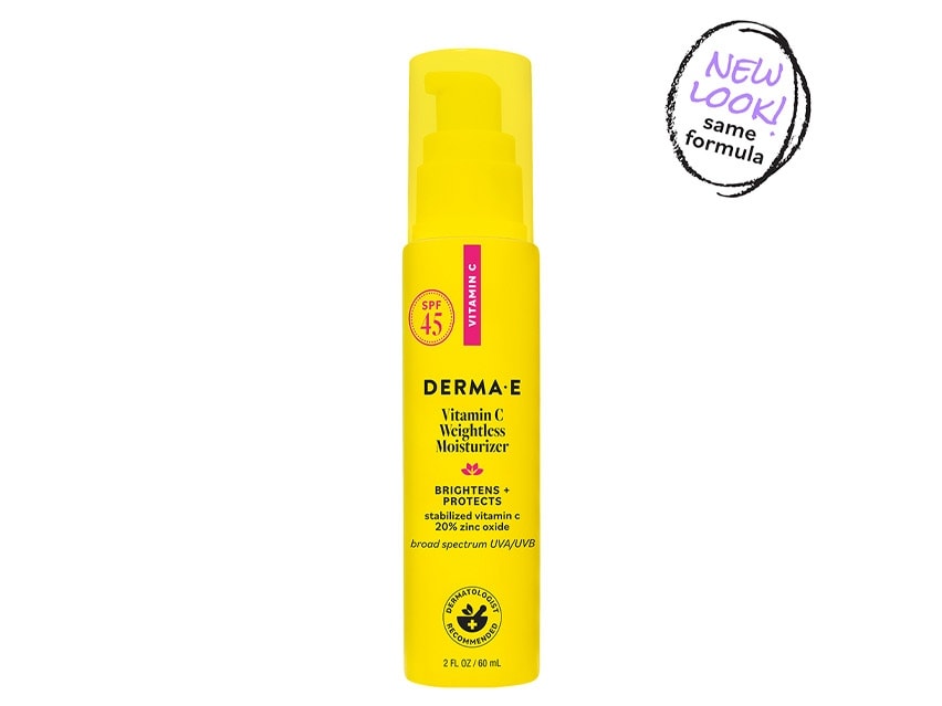 derma e Vitamin C Weightless Moisturizer SPF 45