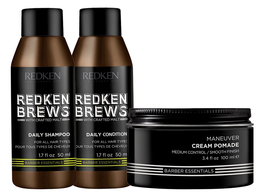 Redken Brews Smooth It Out Polished Finish Grooming Kit
