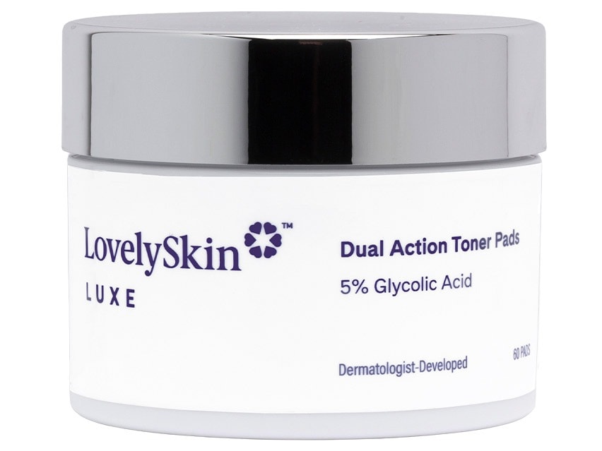 LovelySkin LUXE Dual Action Toner Pads