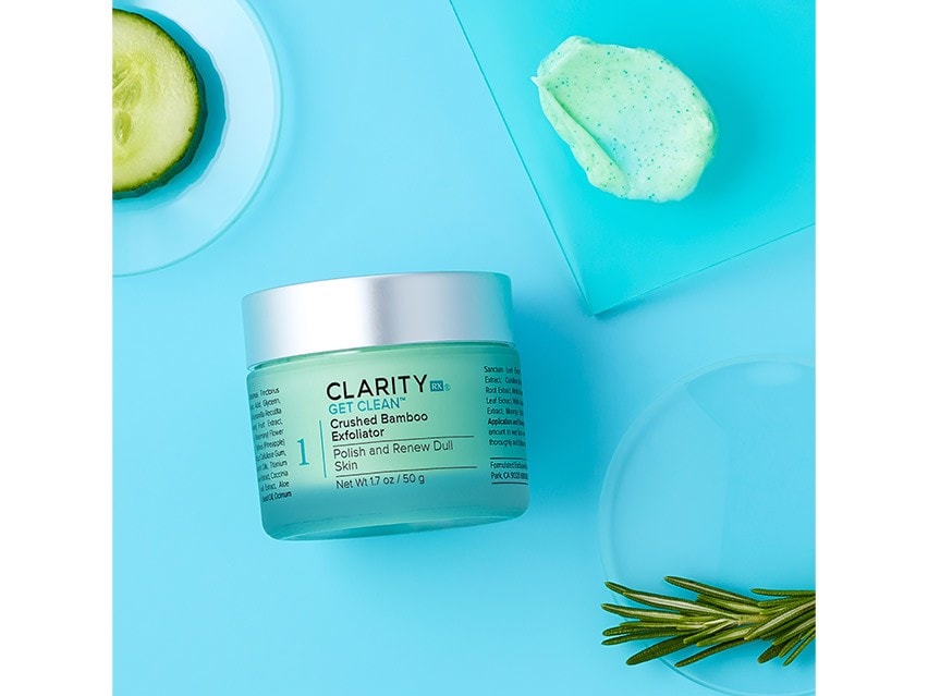ClarityRx Get Clean Crushed Bamboo Exfoliator