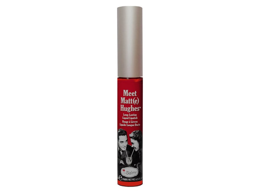 thebalm Meet Matte Hughes Liquid Lipstick - Devoted - Bright Red