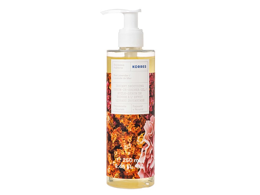 KORRES Instant Smoothing Serum-In-Shower Oil - Sea Lavender