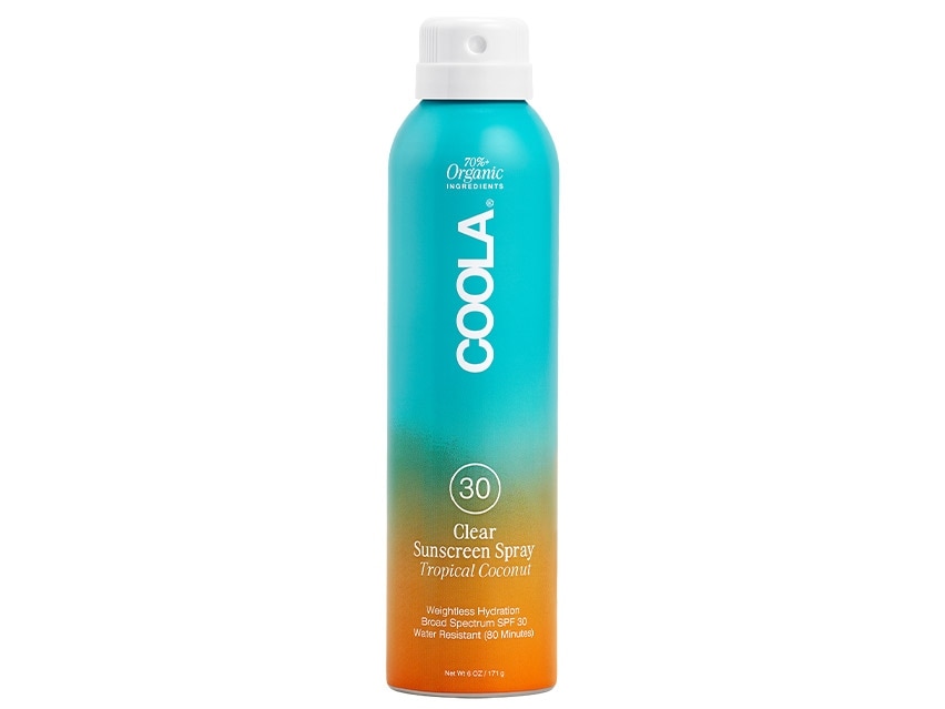 COOLA Organic Classic Body Sunscreen Spray SPF 30 - Pina Colada