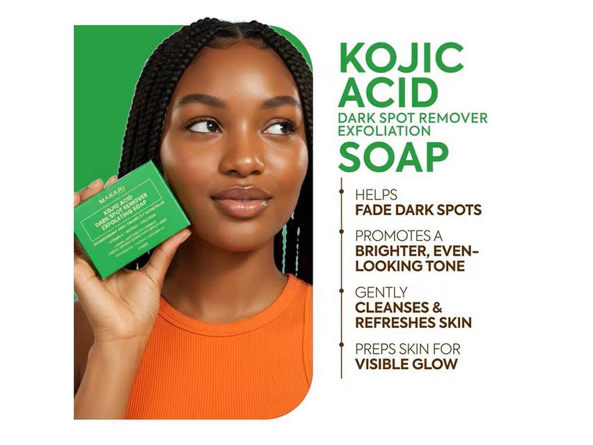 Makari Kojic Acid Dark Spot Remover Exfoliating Soap