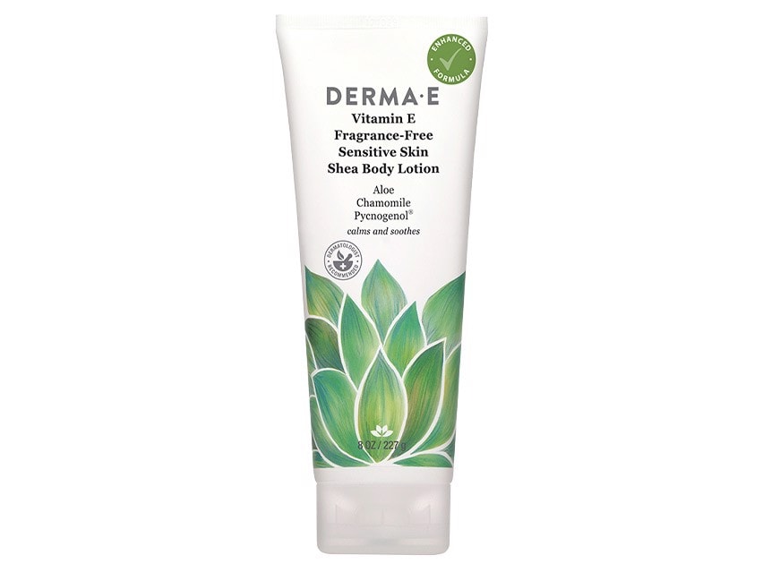 derma e Vitamin E Therapeutic Shea Body Lotion - Fragrance-Free