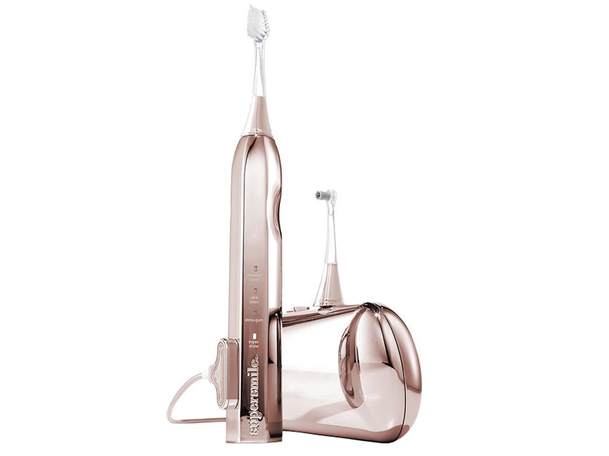 Supersmile Zina45 Deluxe Sonic Pulse Toothbrush - Rose Gold