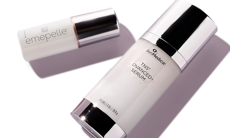 SkinMedica TNS Advanced+ Serum and Emepelle Eye Cream