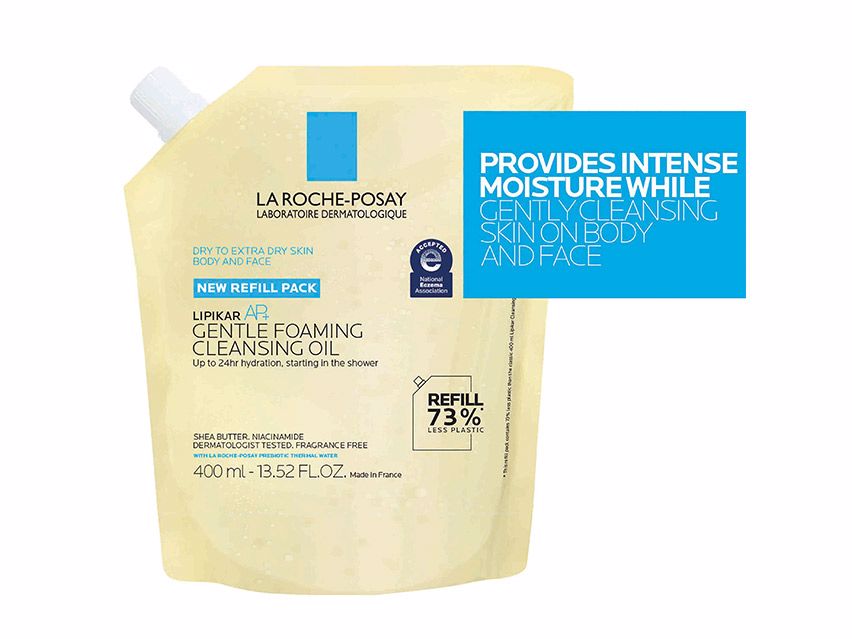 La Roche-Posay Lipikar AP+ Gentle Foaming Cleansing Oil - Refill