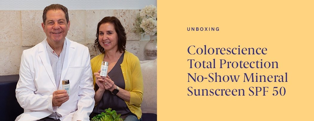Unboxing Colorescience Total Protection No-Show Mineral Sunscreen SPF 50