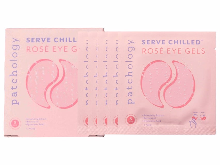 patchology Rose Eye Gels - 5 pack