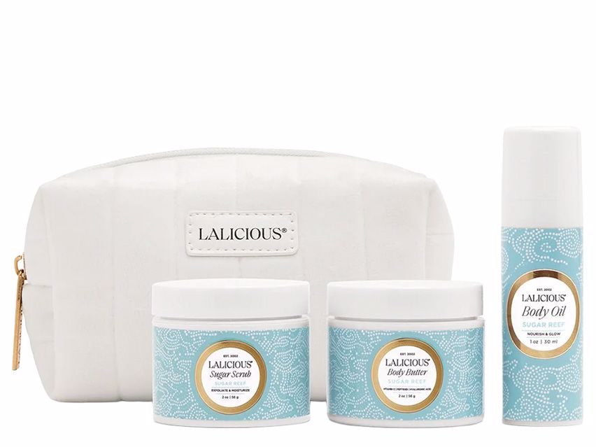 LaLicious Glow On The Go Travel Collection - Sugar Reef