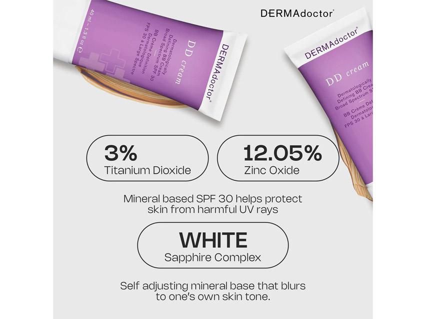 DERMAdoctor DD Cream Dermatologically Defining BB Cream Broad Spectrum SPF 30