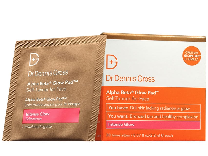 Dr. Dennis Gross Skincare Alpha Beta® Glow Pad for Face (20 Towelettes)