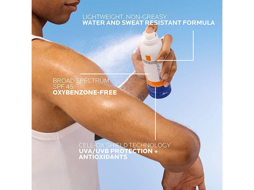 La Roche-Posay Anthelios UV Pro-Sport Spray Sunscreen SPF 45