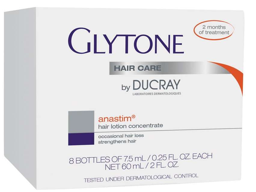 Encourage hair growth with Ducray Anastim concentrate.