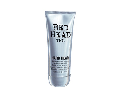 Bed Head Hard Head Mohawk Gel: use this strong-hold gel to spike hair.