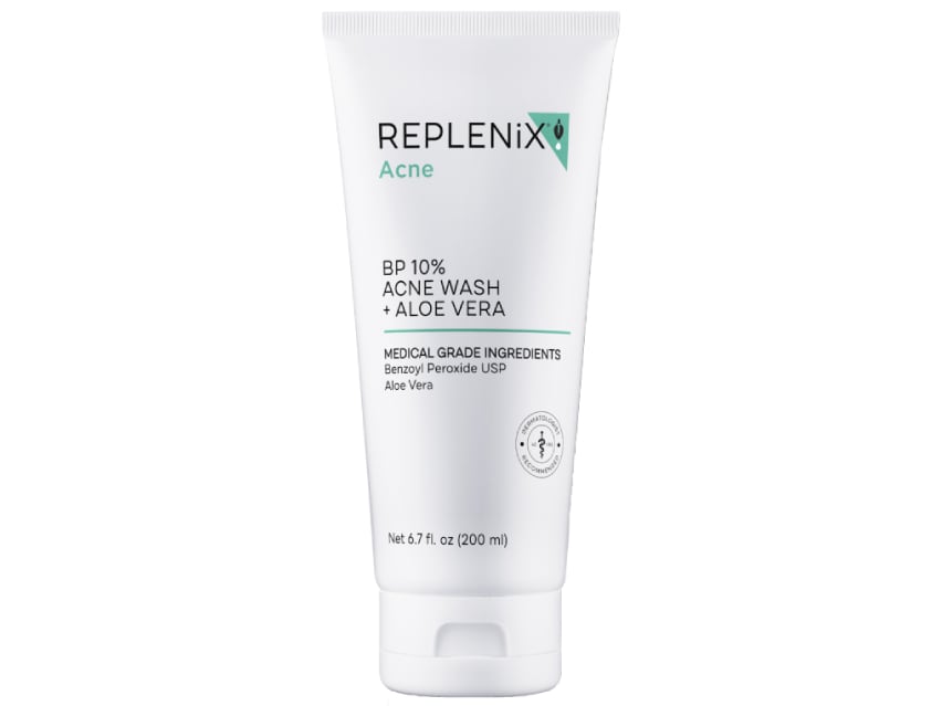 Replenix BP 10% Acne Wash + Aloe Vera - New