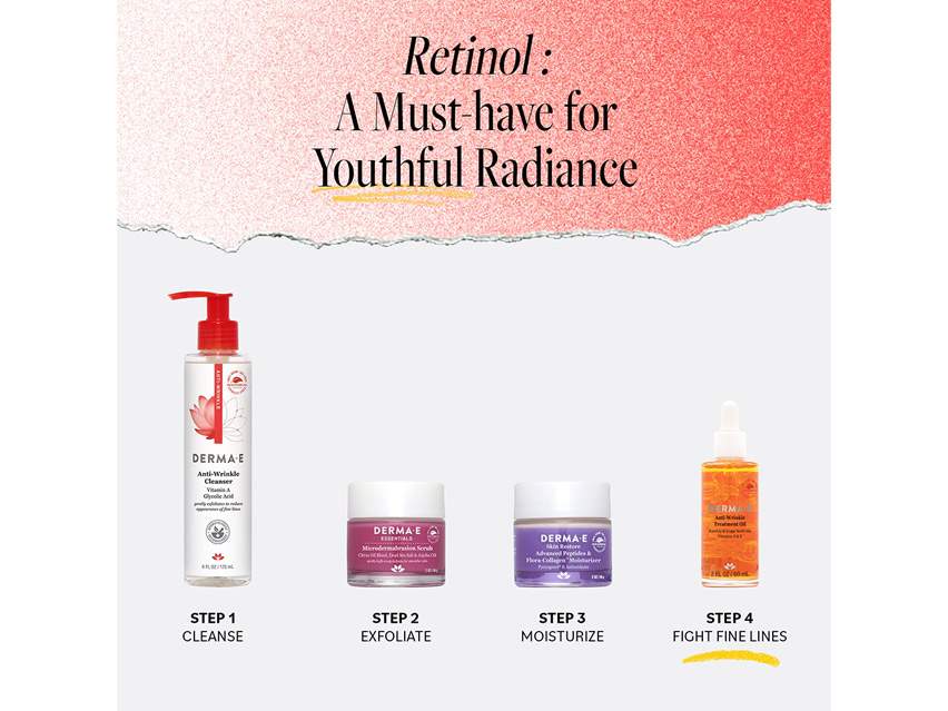 derma e Anti-Wrinkle Vitamin A &amp; E Treatment Oil