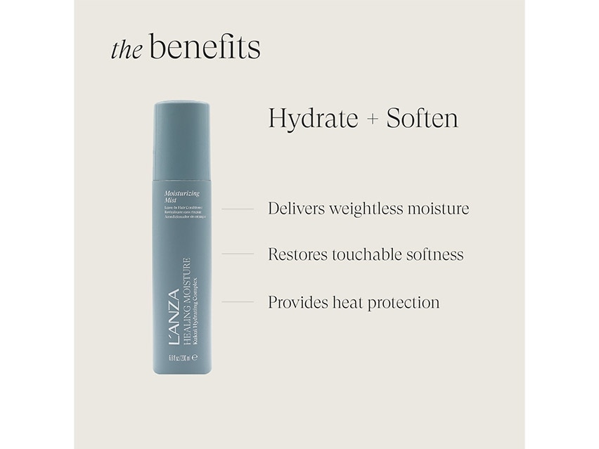 L&#39;ANZA Healing Moisture Moisturizing Mist Leave-In Hair Conditioner